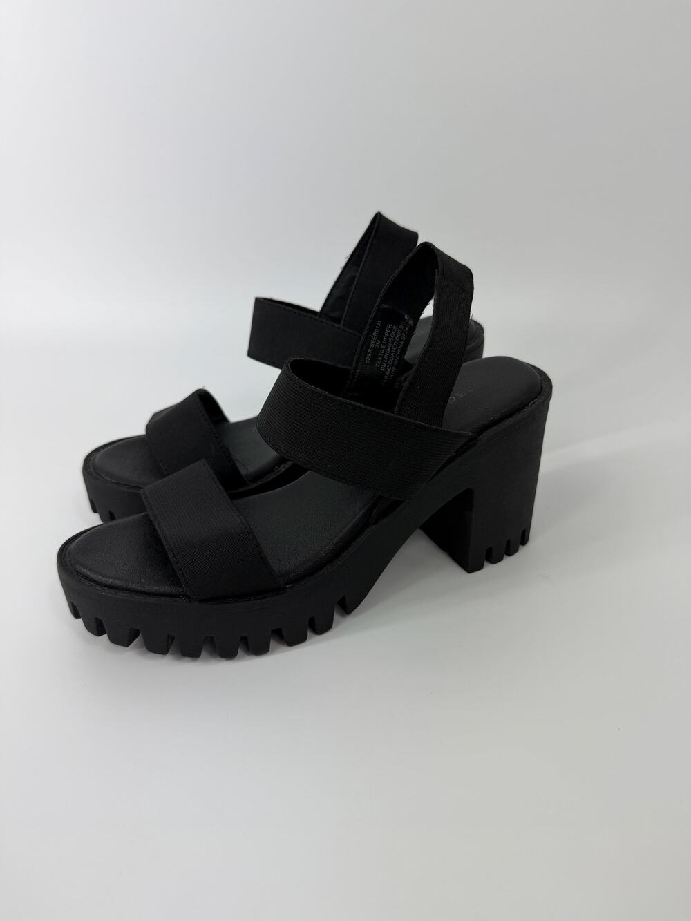 platform sandals, Madden Girl lug sole heeled sandals (7)